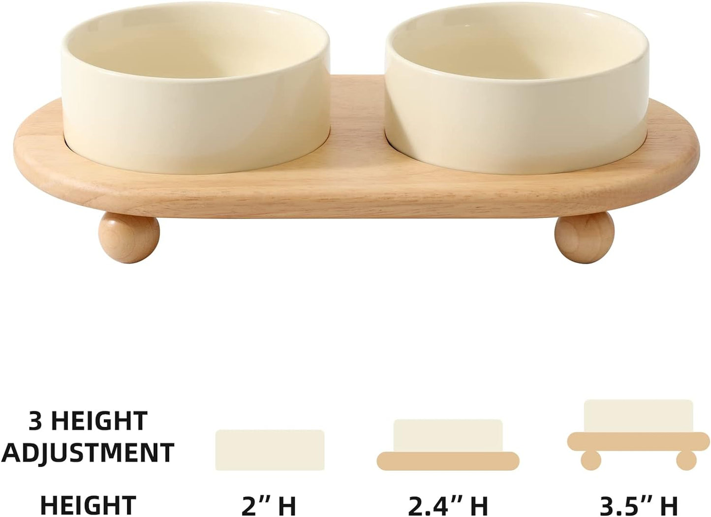 Raised Pet Bowls