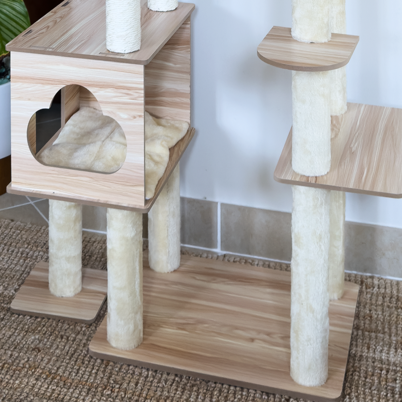 Large Cat Tree - 4 levels - 1.90m